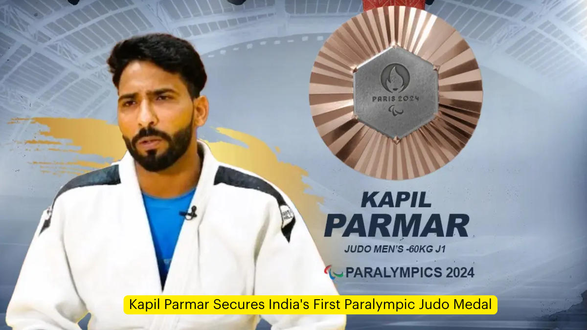 Kapil Parmar won India's first Paralympic Judo medal