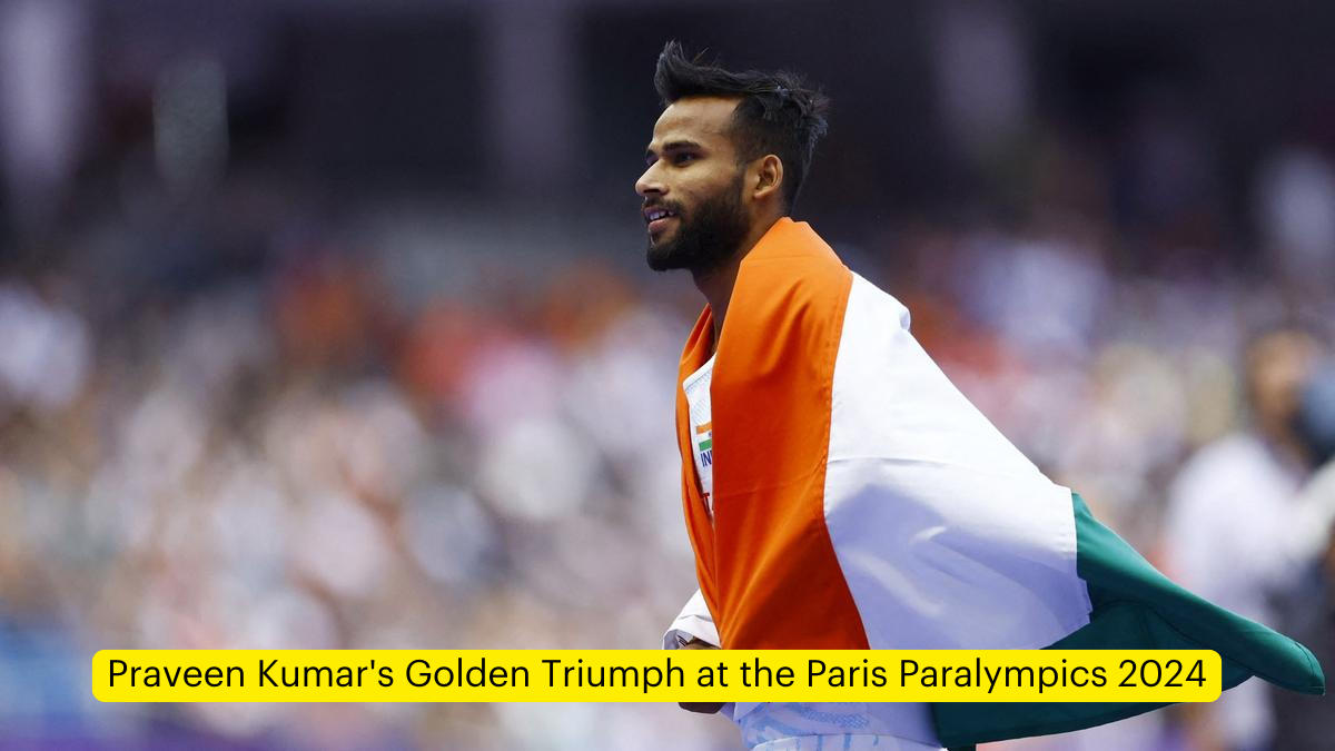 Praveen Kumar's golden victory at Paris Paralympics 2024