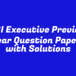 IDBI Executive Previous Year Question Papers with Solutions