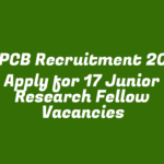 UKPCB Recruitment 2024 Apply for 17 Junior Research Fellow Vacancies