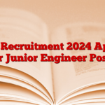 CCI Recruitment 2024 Apply for Junior Engineer Posts