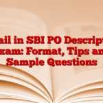 Email in SBI PO Descriptive Exam: Format, Tips and Sample Questions