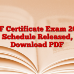 IIBF Certificate Exam 2025 Schedule Released, Download PDF