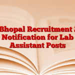 IIIT Bhopal Recruitment 2024 Notification for Lab Assistant Posts