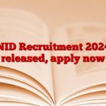 NID Recruitment 2024 released, apply now