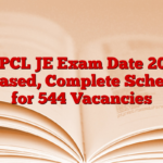 PSPCL JE Exam Date 2024 Released, Complete Schedule for 544 Vacancies