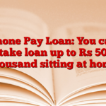 Phone Pay Loan: You can take loan up to Rs 50 thousand sitting at home