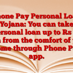 Phone Pay Personal Loan Yojana: You can take personal loan up to Rs 15 lakh from the comfort of your home through Phone Pay app.