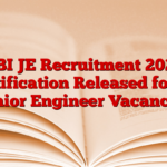 RBI JE Recruitment 2025 Notification Released for 11 Junior Engineer Vacancies