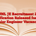 RVUNL JE Recruitment 2025 Notification Released for 487 Junior Engineer Vacancies