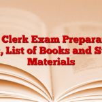 SBI Clerk Exam Preparation Tips, List of Books and Study Materials