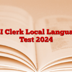 SBI Clerk Local Language Test 2024