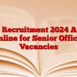 TIIC Recruitment 2024 Apply Online for Senior Officer Vacancies