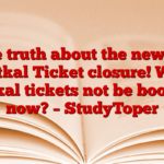 The truth about the news of Tatkal Ticket closure! Will Tatkal tickets not be booked now? – StudyToper