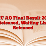 UIIC AO Final Result 2024 Released, Waiting List Released