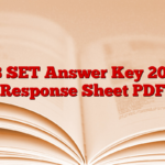 WB SET Answer Key 2024, Response Sheet PDF