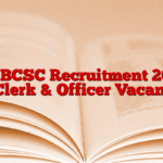 WEBCSC Recruitment 2025 for Clerk & Officer Vacancies