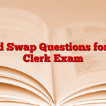 Word Swap Questions for SBI Clerk Exam