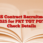 APS Contract Recruitment 2025 for PRT TGT PGT, Check Details