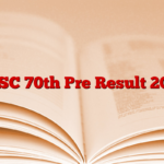 BPSC 70th Pre Result 2025