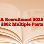 KEA Recruitment 2025 for 2882 Multiple Posts