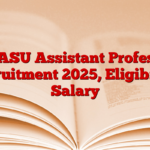 KVASU Assistant Professor Recruitment 2025, Eligibility, Salary