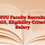 MANUU Faculty Recruitment 2025, Eligibility Criteria, Salary