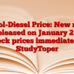 Petrol-Diesel Price: New rates released on January 21, check prices immediately – StudyToper