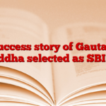 Success story of Gautam Middha selected as SBI PO