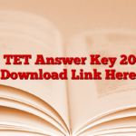 TS TET Answer Key 2025, Download Link Here