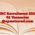 UPMRC Recruitment 2024 for 02 Vacancies @upmetrorail.com