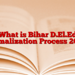 What is Bihar D.El.Ed Normalization Process 2025?