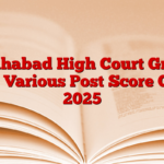 Allahabad High Court Group C, D Various Post Score Card 2025