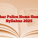 Bihar Police Home Guard Syllabus 2025