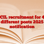 ECIL recruitment for 47 different posts 2025 notification