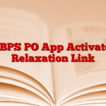 IBPS PO App Activate Relaxation Link