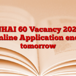 NHAI 60 Vacancy 2025 Online Application ends tomorrow