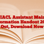 NIACL Assistant Mains Information Handout 2025 Out, Download Now