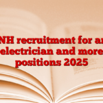 NMNH recruitment for artist, electrician and more positions 2025