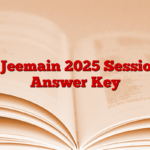 Nta Jeemain 2025 Session In Answer Key