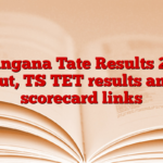 Telangana Tate Results 2025 Out, TS TET results and scorecard links