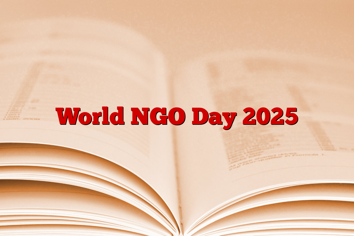 World NGO Day 2025