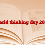 World thinking day 2025