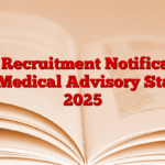 AAI Recruitment Notification for Medical Advisory Status 2025