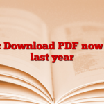 Barc Download PDF now PDF last year