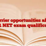 Carrier opportunities after CSIR NET exam qualification