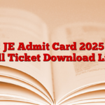 DVC JE Admit Card 2025 Out, Hall Ticket Download Link