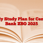 Daily Study Plan for Central Bank ZBO 2025