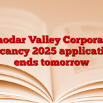 Damodar Valley Corporation Vacancy 2025 application ends tomorrow