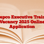 Neepco Executive Trainee Vacancy 2025 Online Application